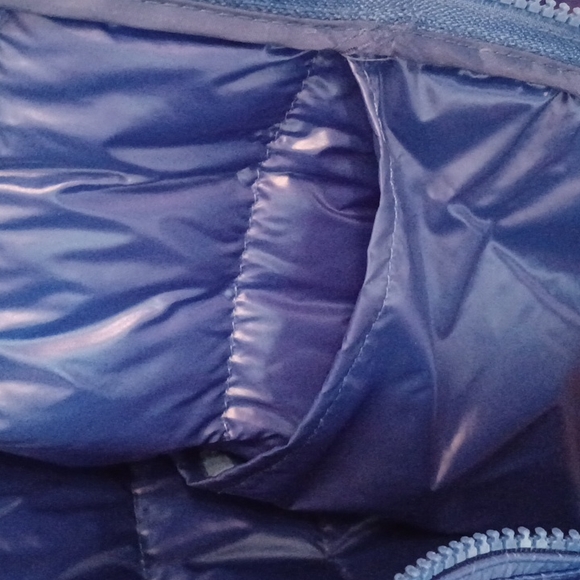 Ladies quilted down hooded jacket packable - Picture 7 of 8